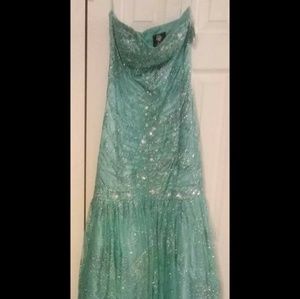 Teal Prom Dress